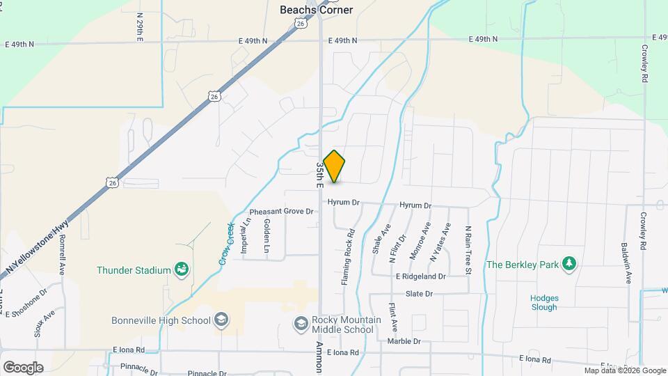 3544 Beretta Ave Map and Location Details