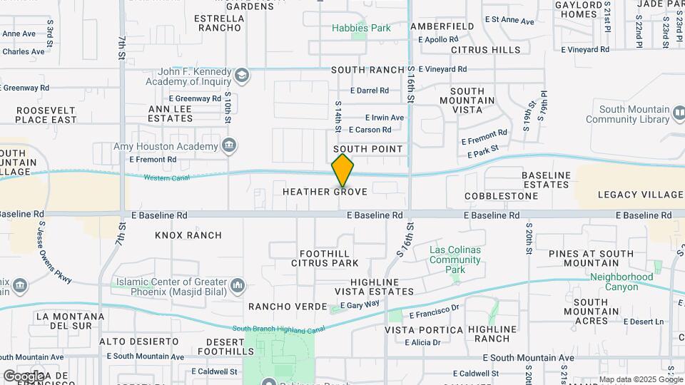 7501 S 14th St Map and Location Details