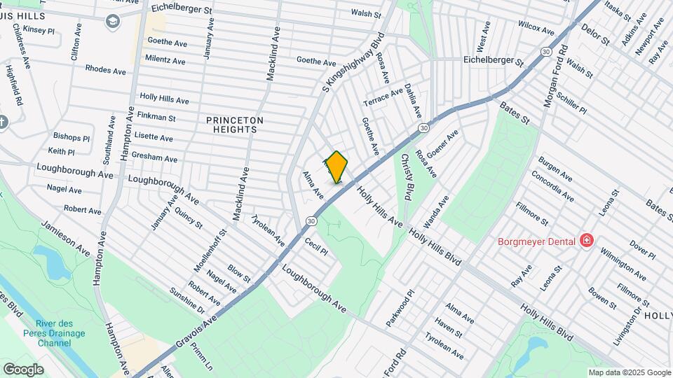 6429 Gravois Ave-Unit -2B Map and Location Details