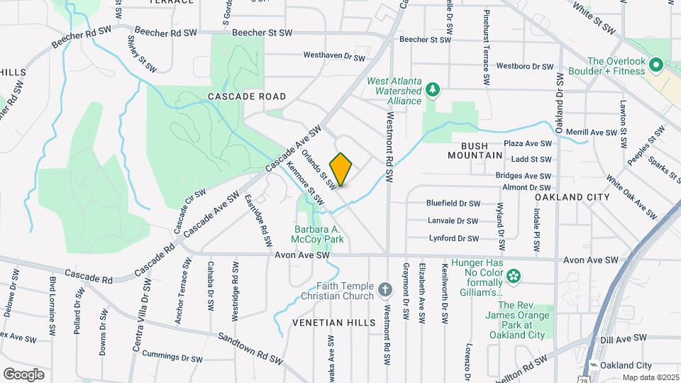 1611 Orlando St SW Map and Location Details
