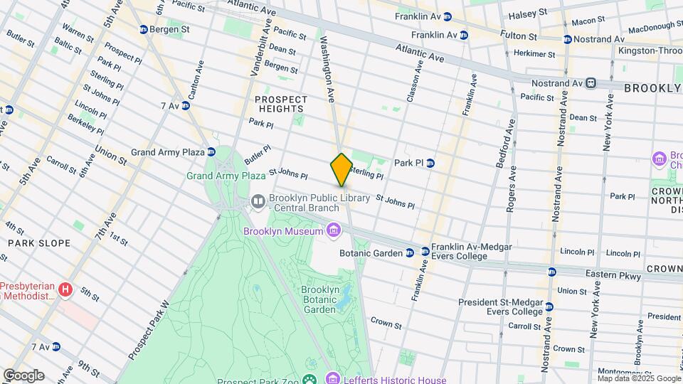 816 Washington Ave Mapa y Detalles de la Ubicación