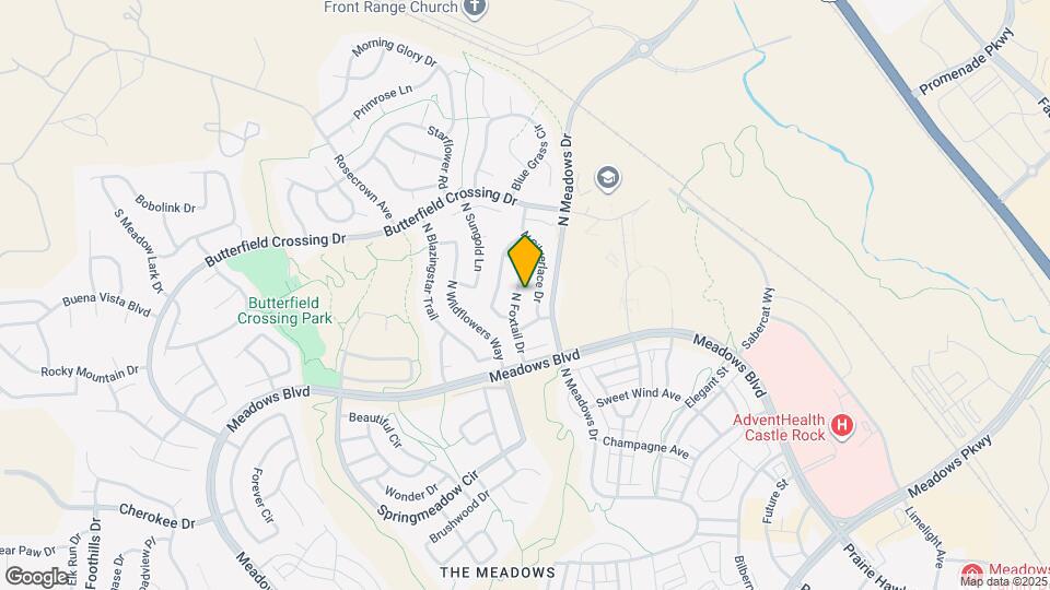 4780 N Foxtail Dr Map and Location Details