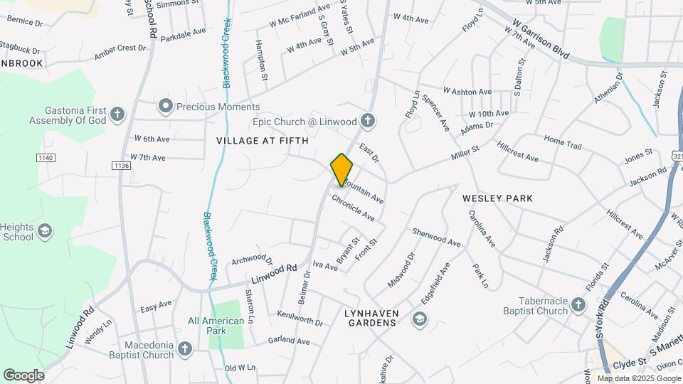 1211 Camp St Map and Location Details