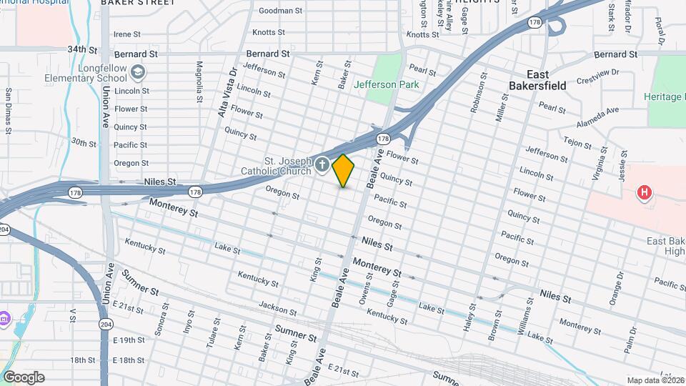 803 Pacific St Map and Location Details