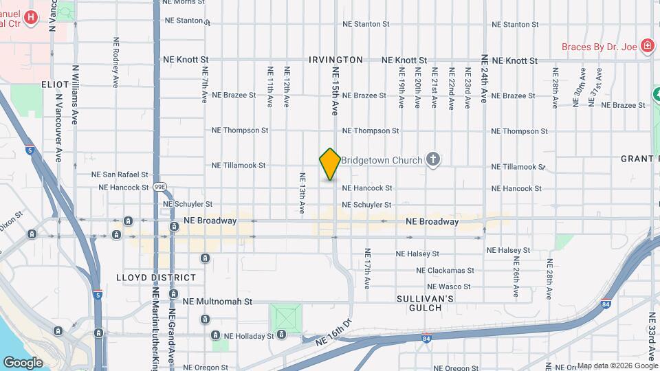 1427 NE Hancock St, Unit 4 Mapa y Detalles de la Ubicación