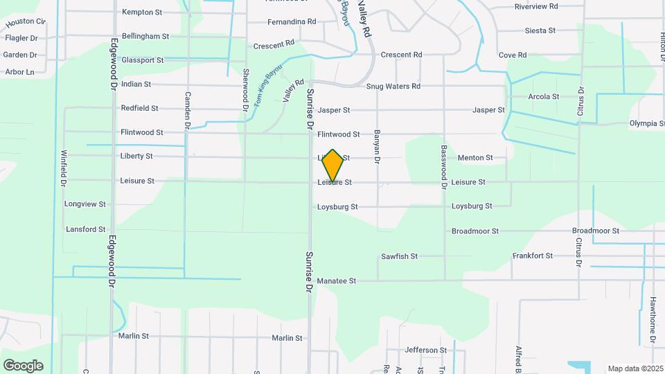 6909 Leisure St Map and Location Details