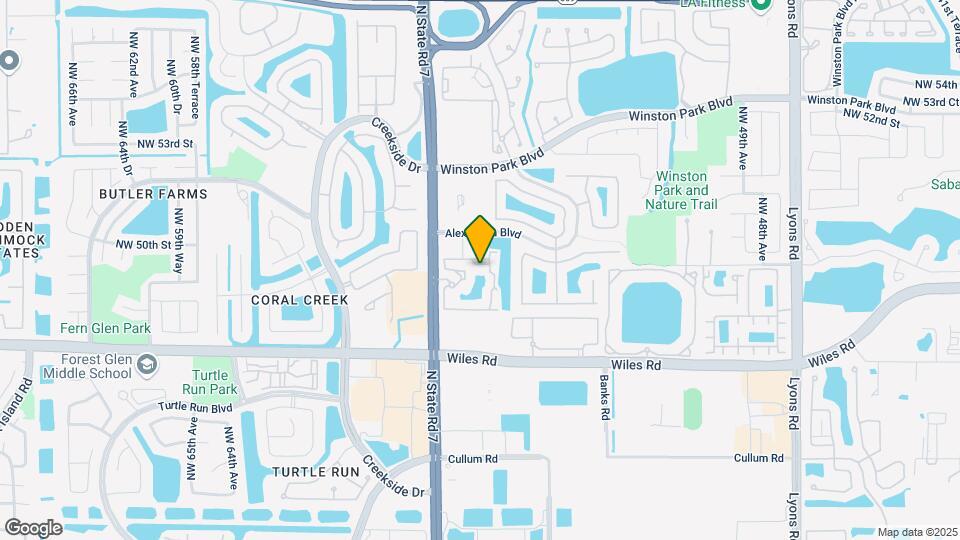4836 N State Rd 7 Map and Location Details