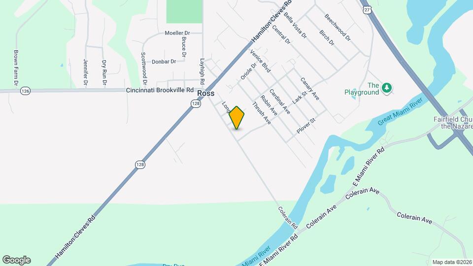 2492 Cincinnati Brookville Rd Map and Location Details