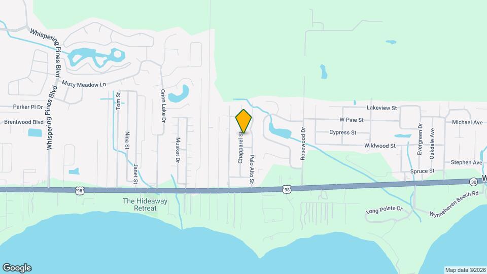 2216 Chapparel St Map and Location Details