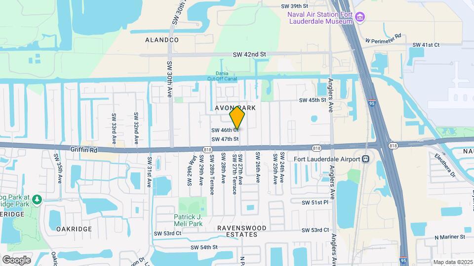 2708 SW 46th Ct Map and Location Details
