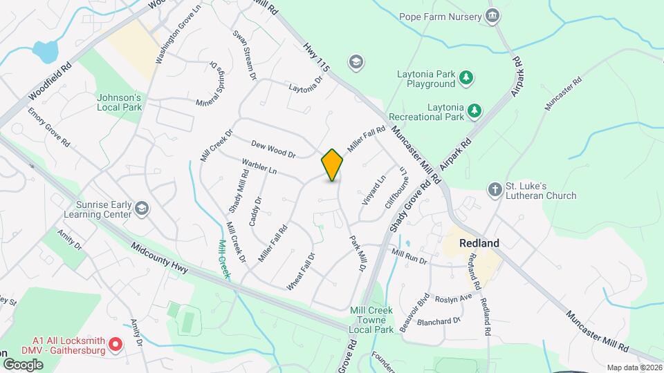 17804 Park Mill Dr Map and Location Details