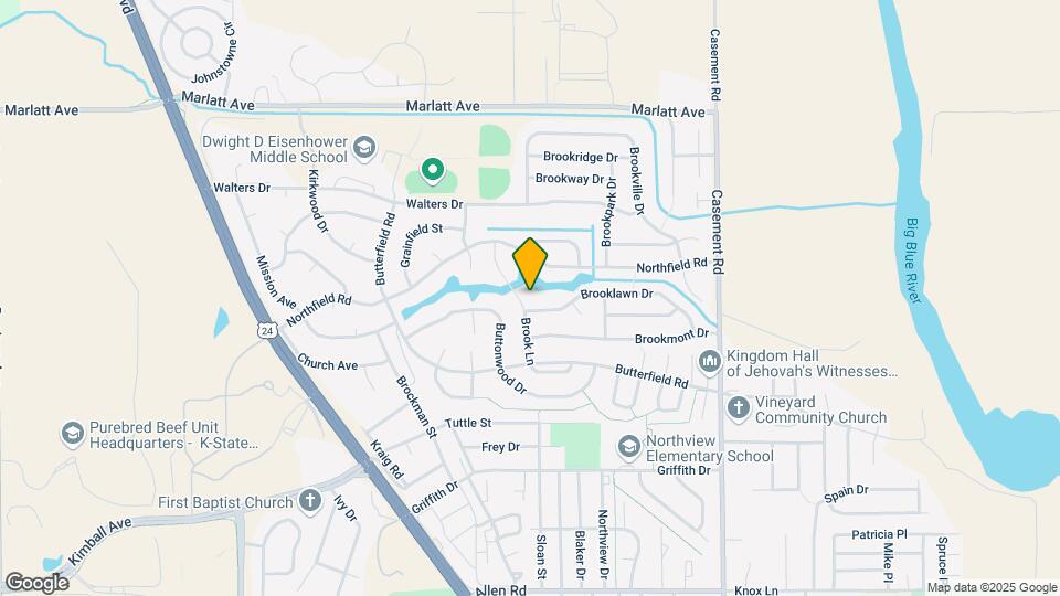 2612 Brook Cir Map and Location Details