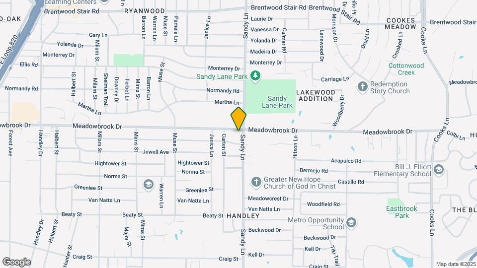 7366 Meadowbrook Dr Mapa y Detalles de la Ubicación
