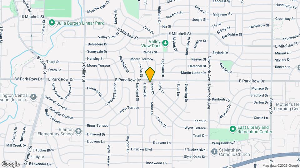1502 Kent Dr Map and Location Details