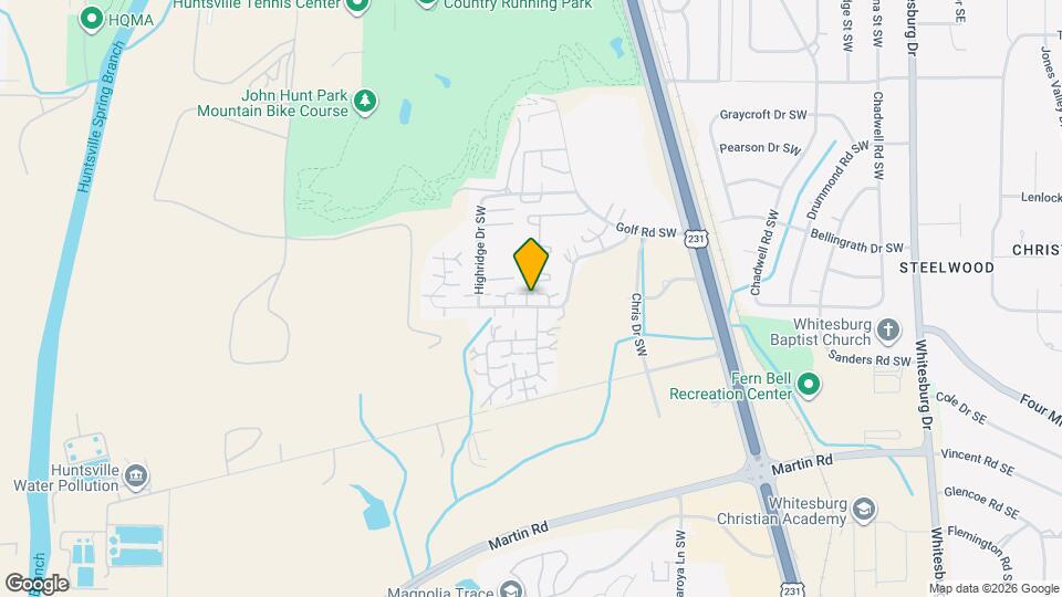 4039 Hunters Ridge Dr SW Map and Location Details