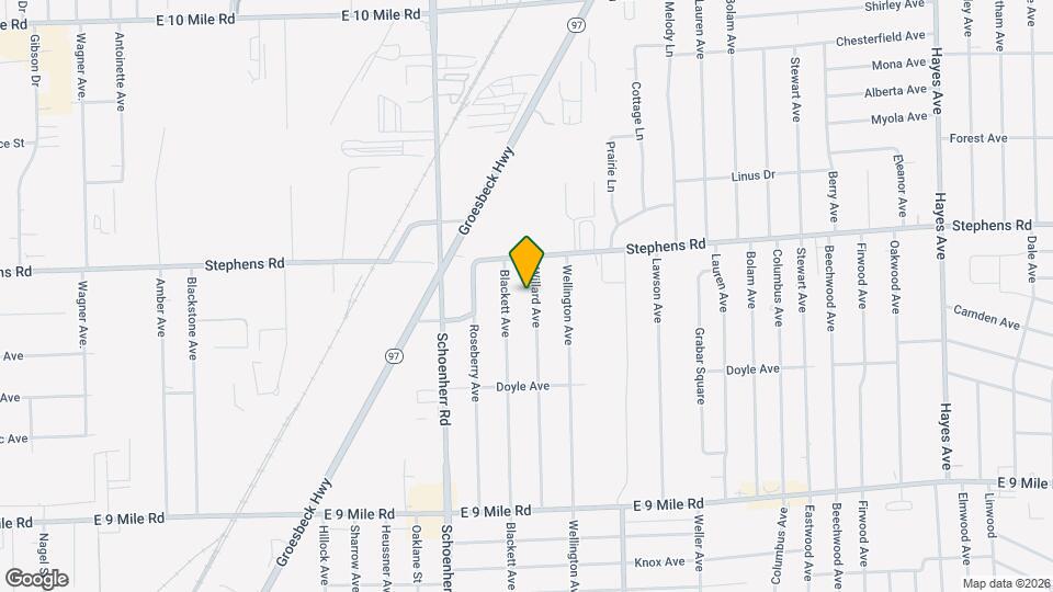 23817 Willard Ave Map and Location Details