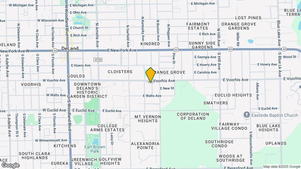 312 S Frankfort Ave Map and Location Details