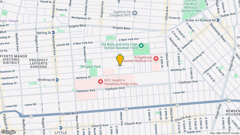 639 Albany Ave Mapa y Detalles de la Ubicación