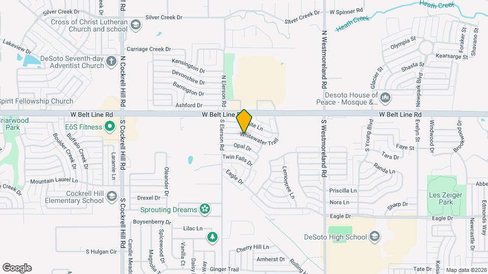 1028 Whitewater Trail Map and Location Details