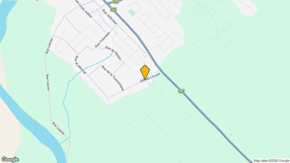 153 Du Levant Rue Map and Location Details