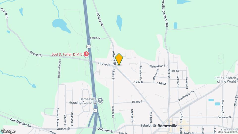 407 Atlanta St Map and Location Details