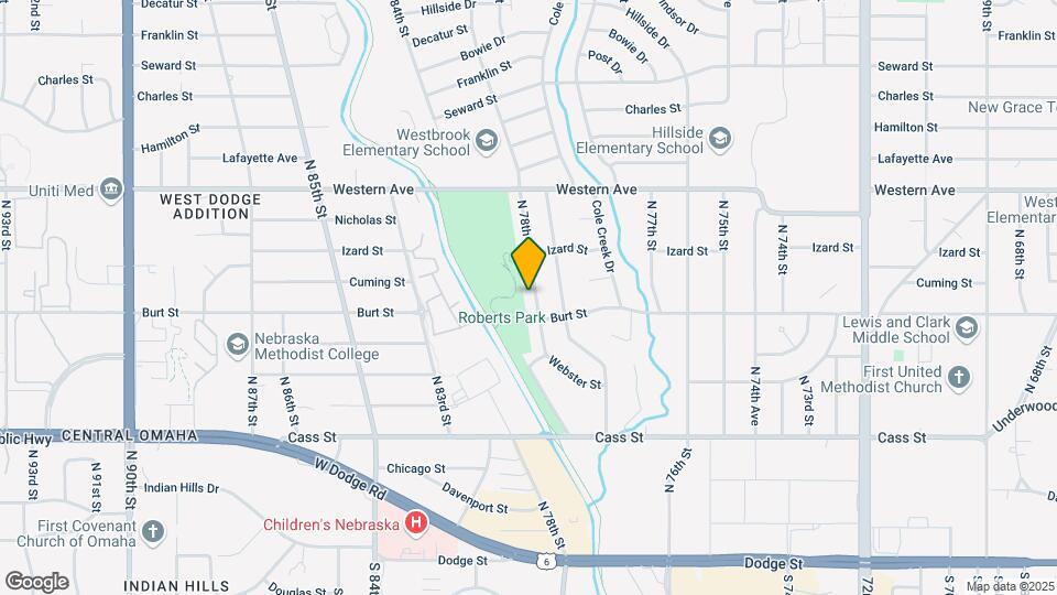 814 N 78th St Map and Location Details