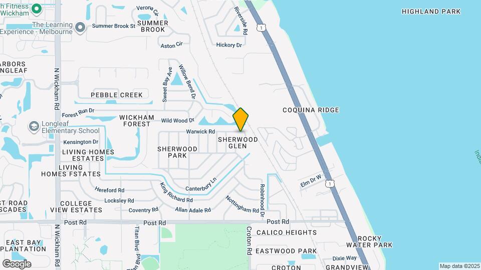 2111 Warwick Rd Mapa y Detalles de la Ubicación