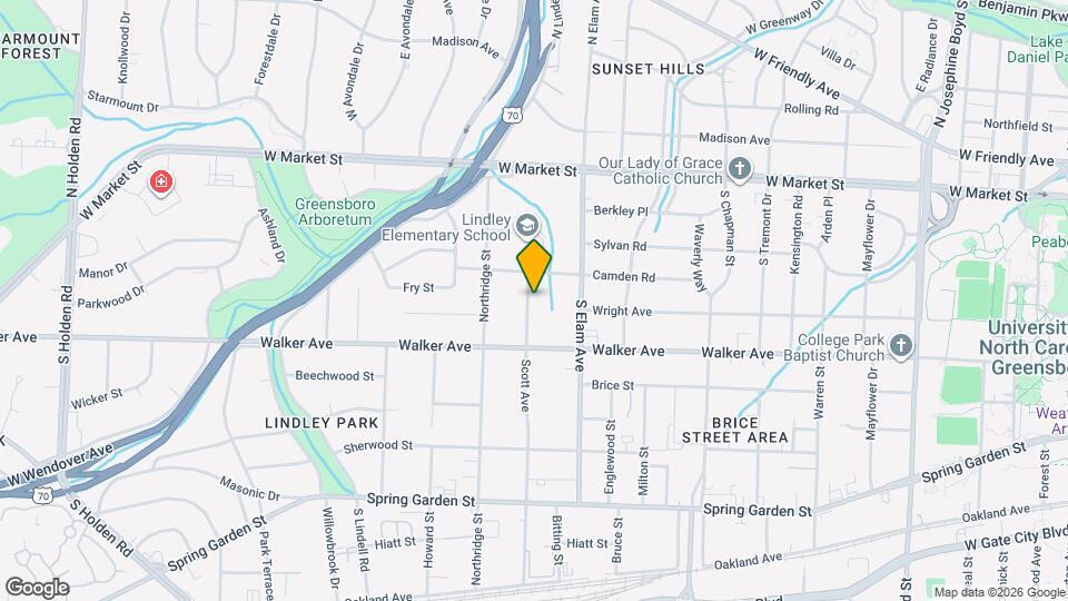 409 Scott Ave Map and Location Details