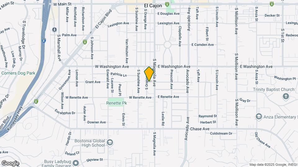801 S Orange Ave Mapa y Detalles de la Ubicación