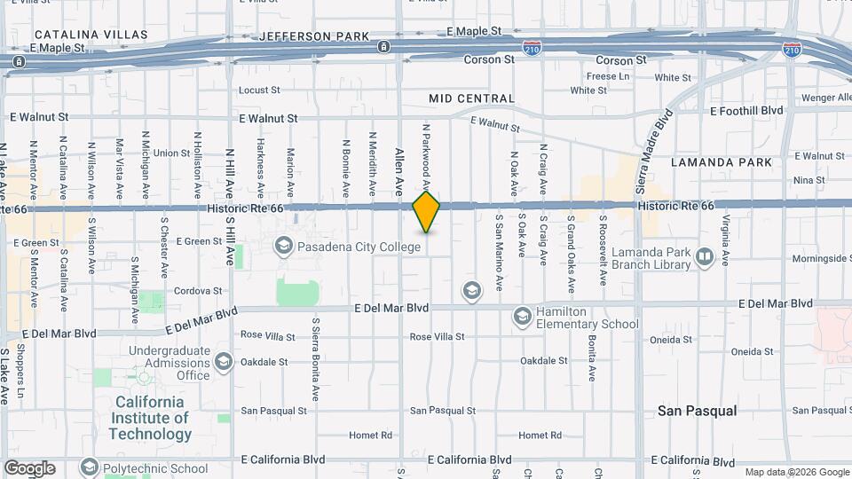 77 S Parkwood Ave Mapa y Detalles de la Ubicación