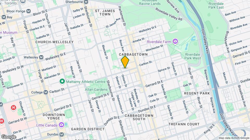 210 Carlton St Map and Location Details