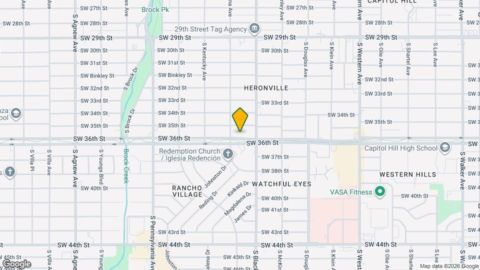 1329 SW Grand Blvd Map and Location Details