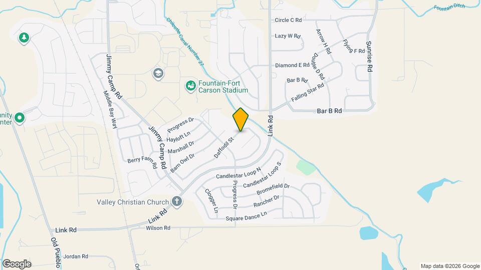 926 Daffodil St Map and Location Details