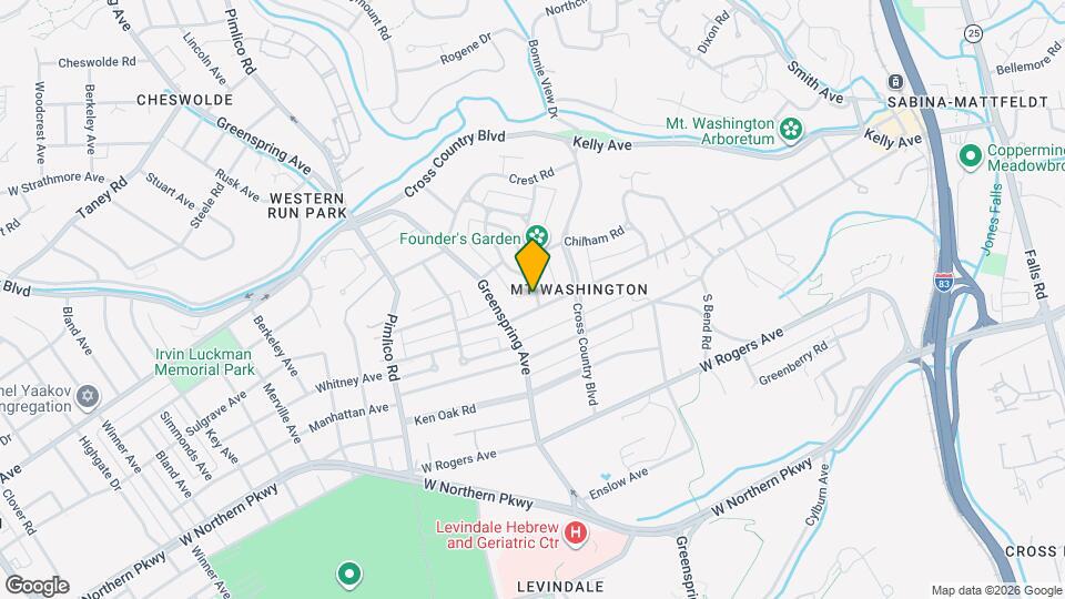 2310 Sulgrave Ave Map and Location Details