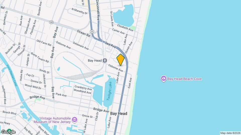 54 Osborne Ave Mapa y Detalles de la Ubicación