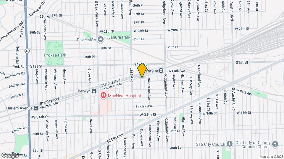 6520 Windsor Ave Mapa y Detalles de la Ubicación