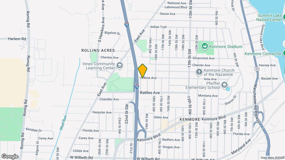 2045 20th St SW Map and Location Details