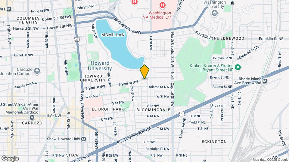 126 Bryant St NW Map and Location Details