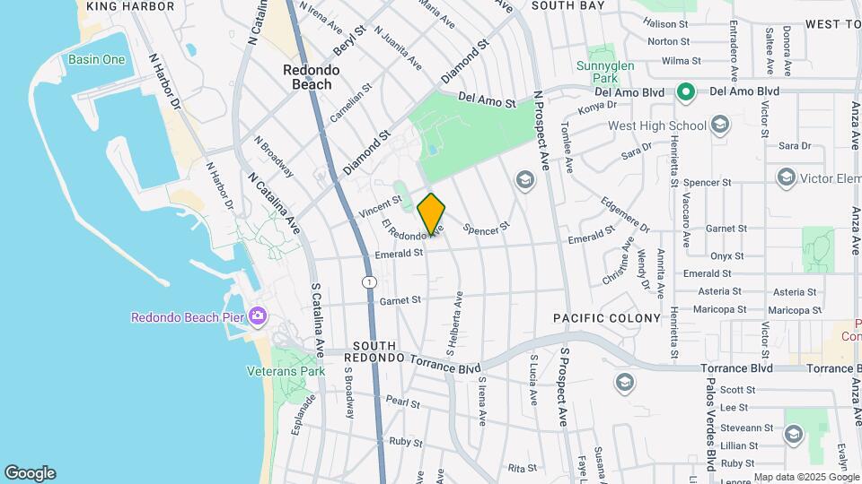 104 N Guadalupe Ave Mapa y Detalles de la Ubicación