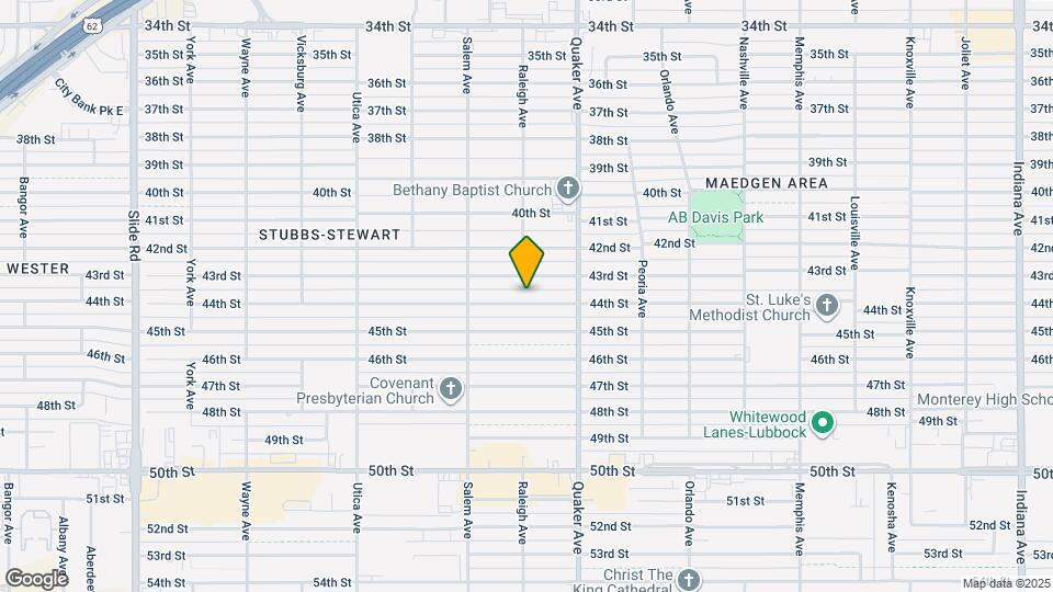 4420 44th St Map and Location Details