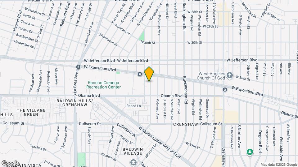 3527 Chesapeake Ave Map and Location Details