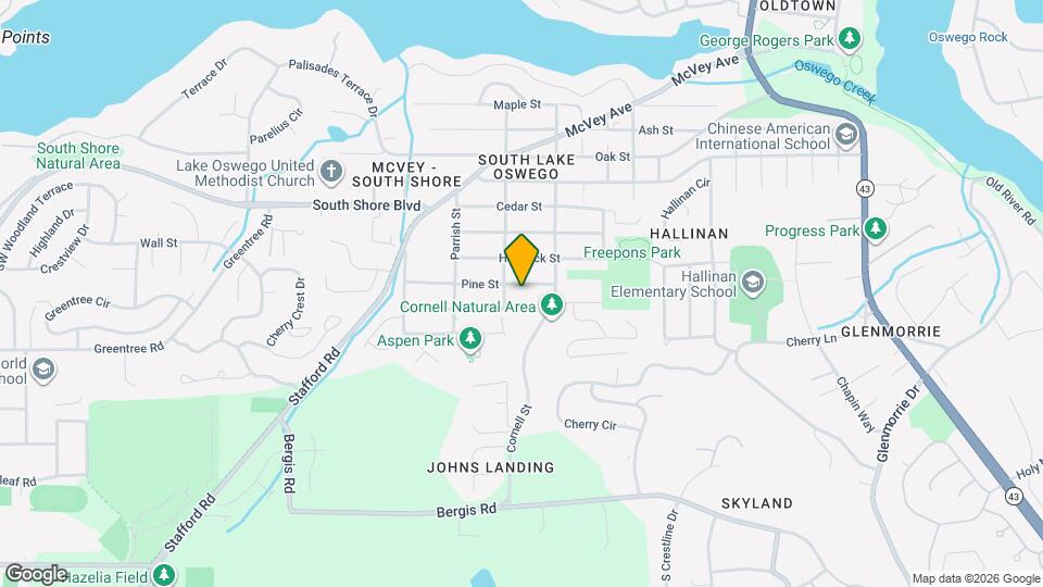 1318 Pine St Map and Location Details