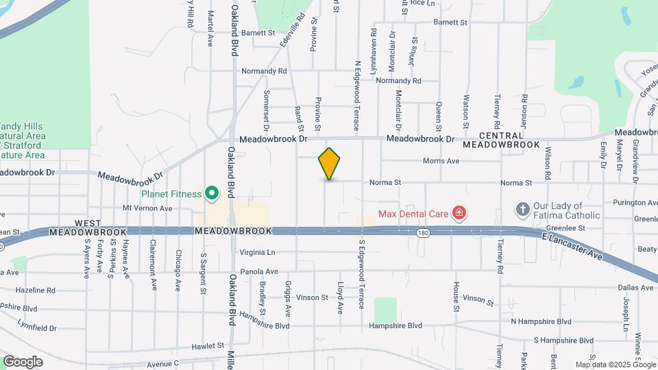 2501 N Hughes Ave Map and Location Details