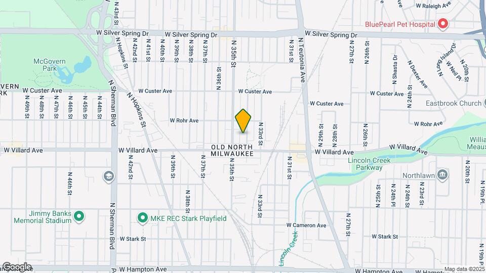 5237 N 34th St Map and Location Details