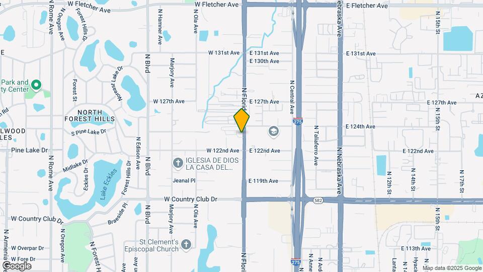12224 N Florida Ave Mapa y Detalles de la Ubicación