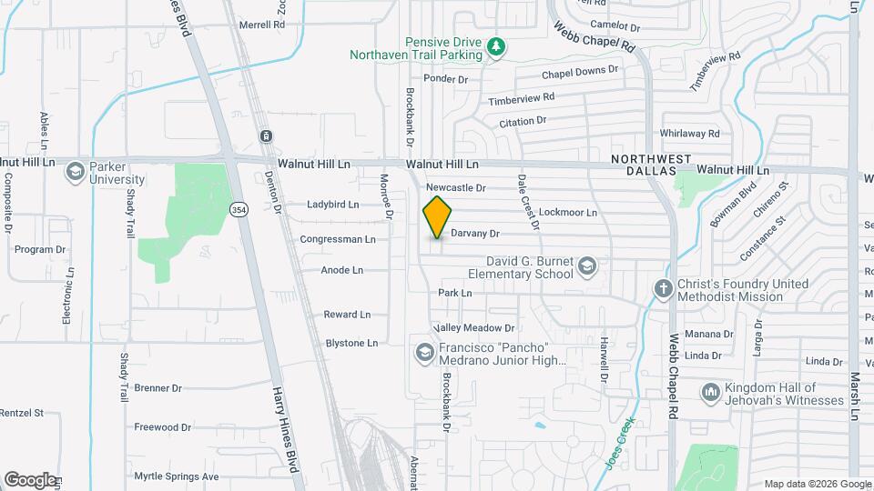 3011 Lockmoor Ln Map and Location Details