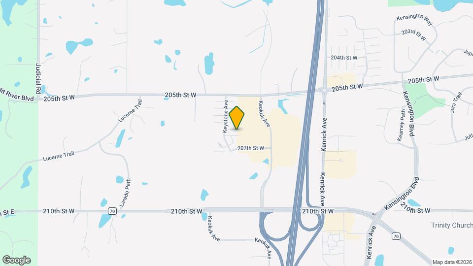 KEYSTONE CROSSING TOWNHOMES Map and Location Details