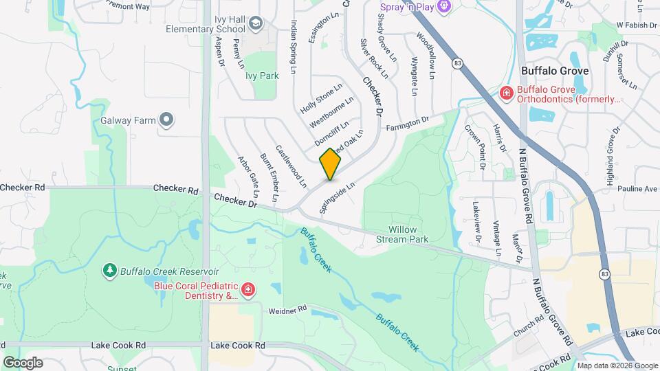 380 Checker Dr Map and Location Details