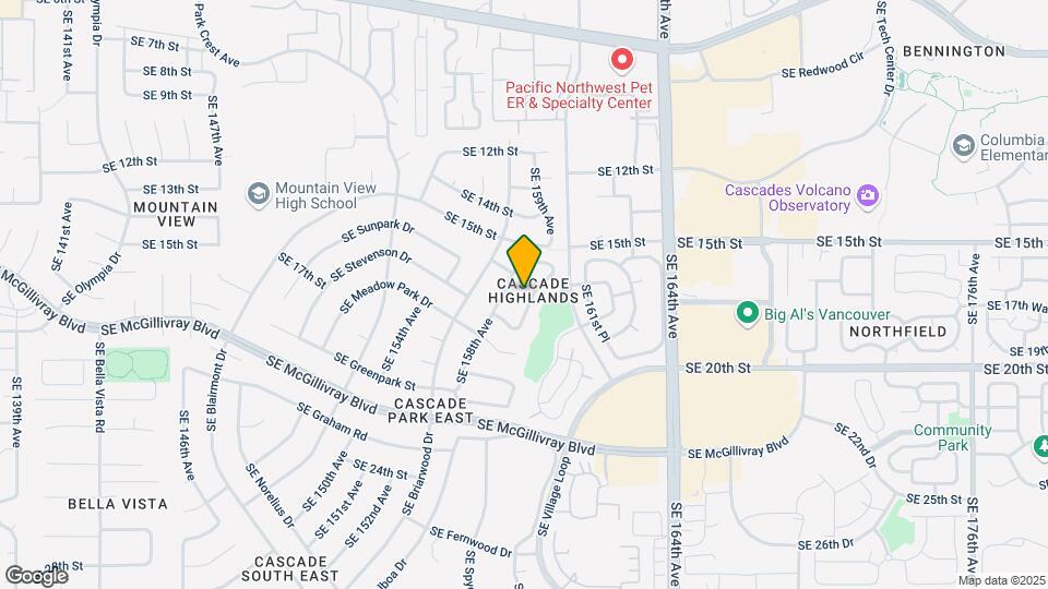 1712 SE Solomon Loop Map and Location Details