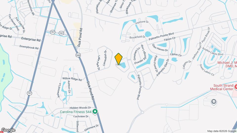 282 Burchwood Ln Mapa y Detalles de la Ubicación